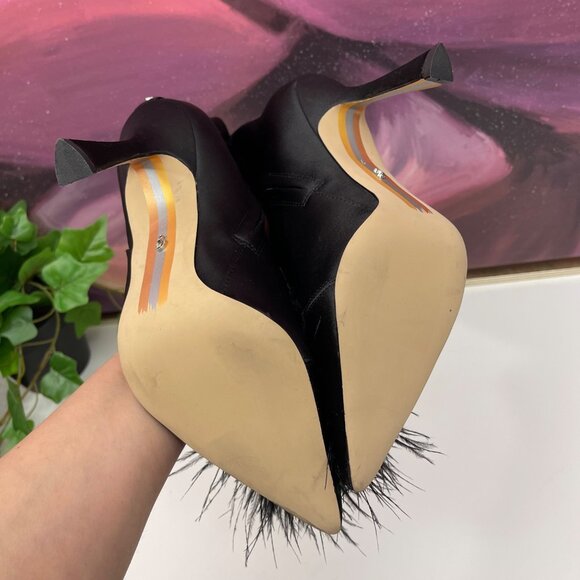 Sam Edelman Ency Feather Heel Bootie in Black Size 7 - Picture 14 of 15